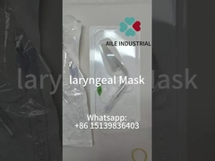 Disposable Medical Laryngeal Mask peralatan saluran udara silikon masker laring